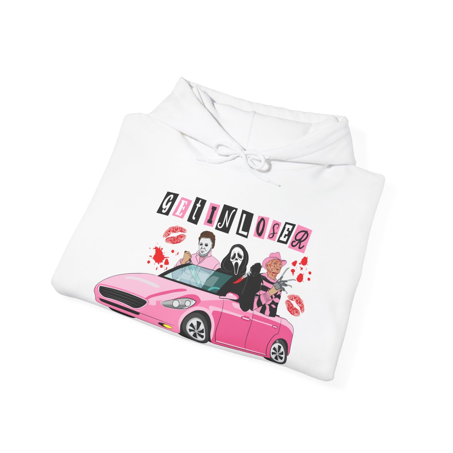 GET IN LOSER, WE’RE GETTING LASHES ™ Hooded Sweatshirt