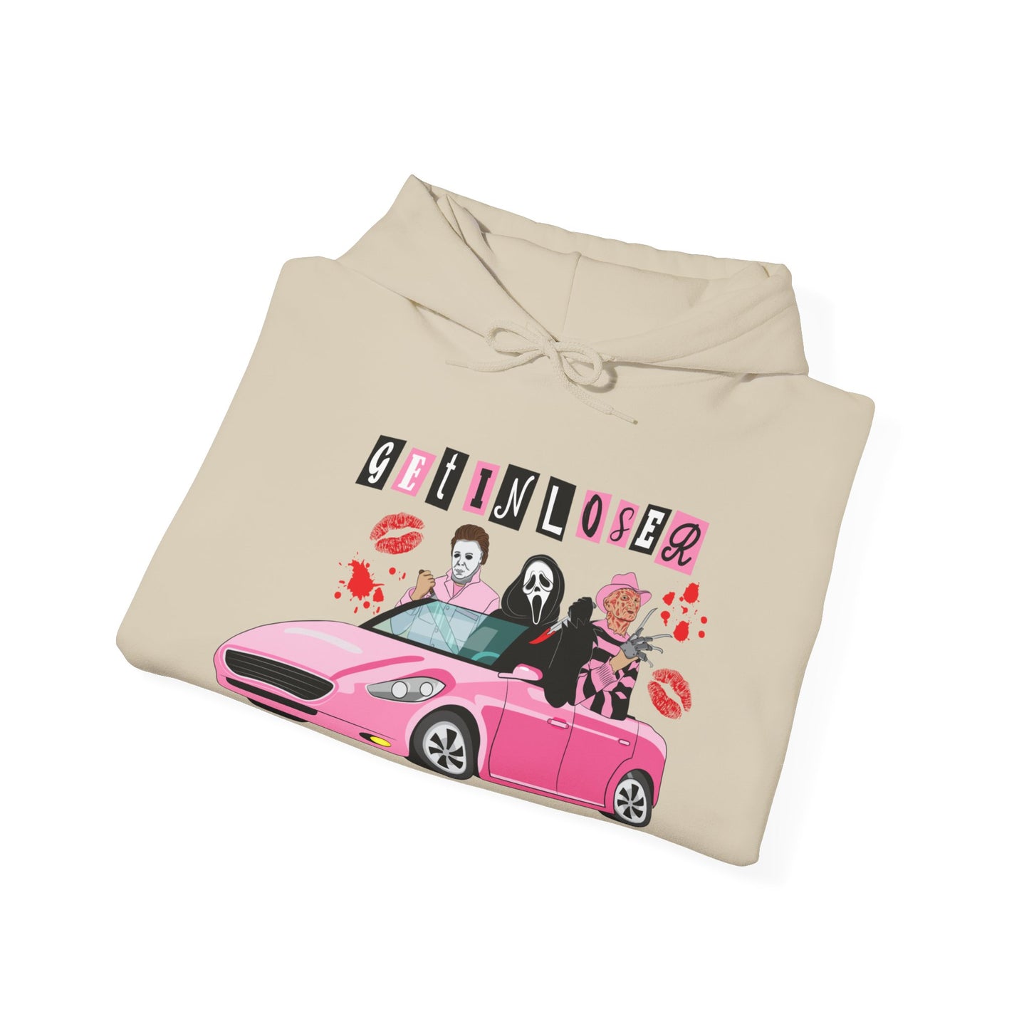 GET IN LOSER, WE’RE GETTING LASHES ™ Hooded Sweatshirt