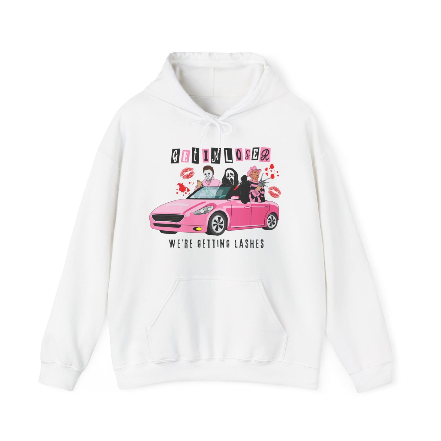 GET IN LOSER, WE’RE GETTING LASHES ™ Hooded Sweatshirt