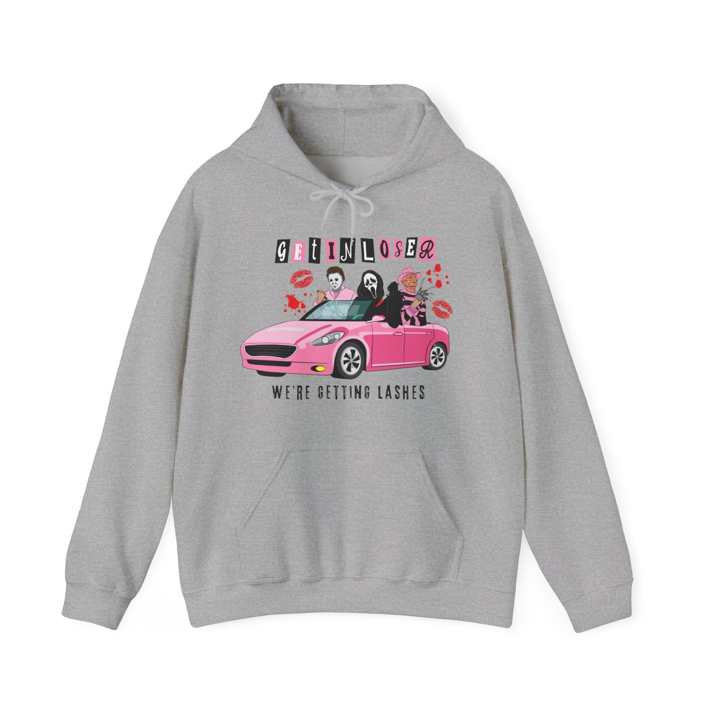 GET IN LOSER, WE’RE GETTING LASHES ™ Hooded Sweatshirt