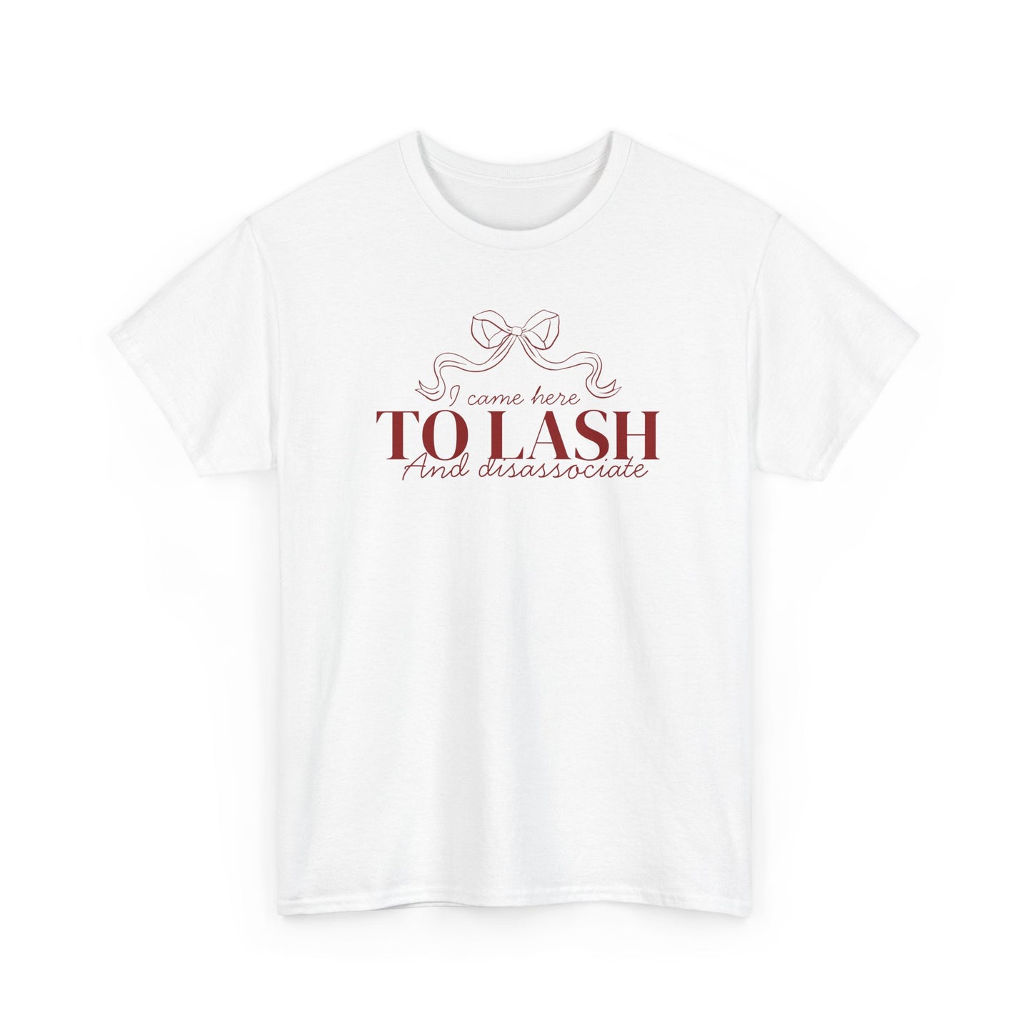 Eyelash Technician Shirt – "I Came For The To Lash" Beauty Tee