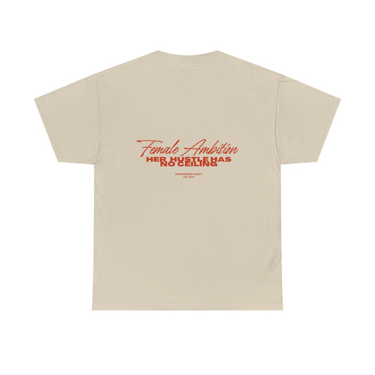 Female Ambition tee | Graphic T-Shirt, Feminist Slogan