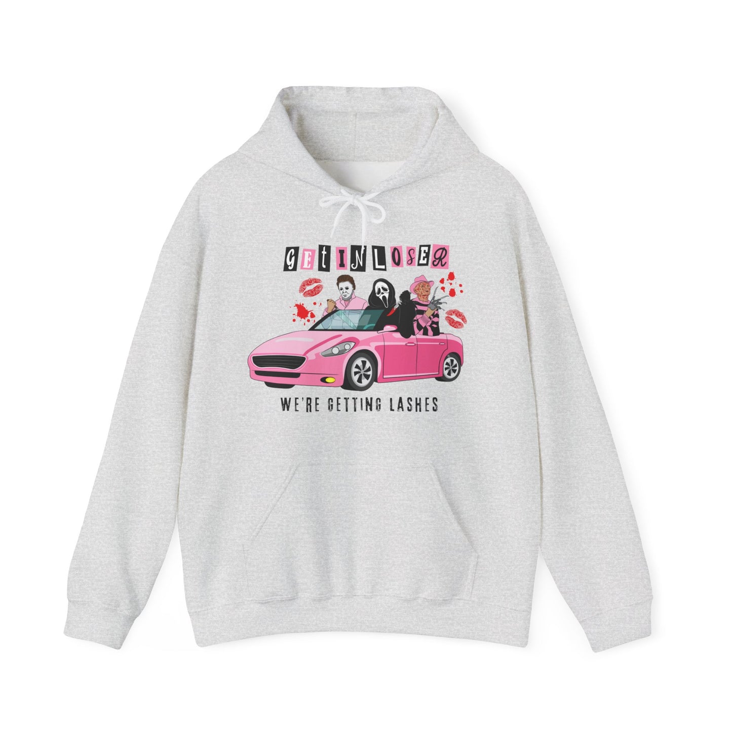 GET IN LOSER, WE’RE GETTING LASHES ™ Hooded Sweatshirt